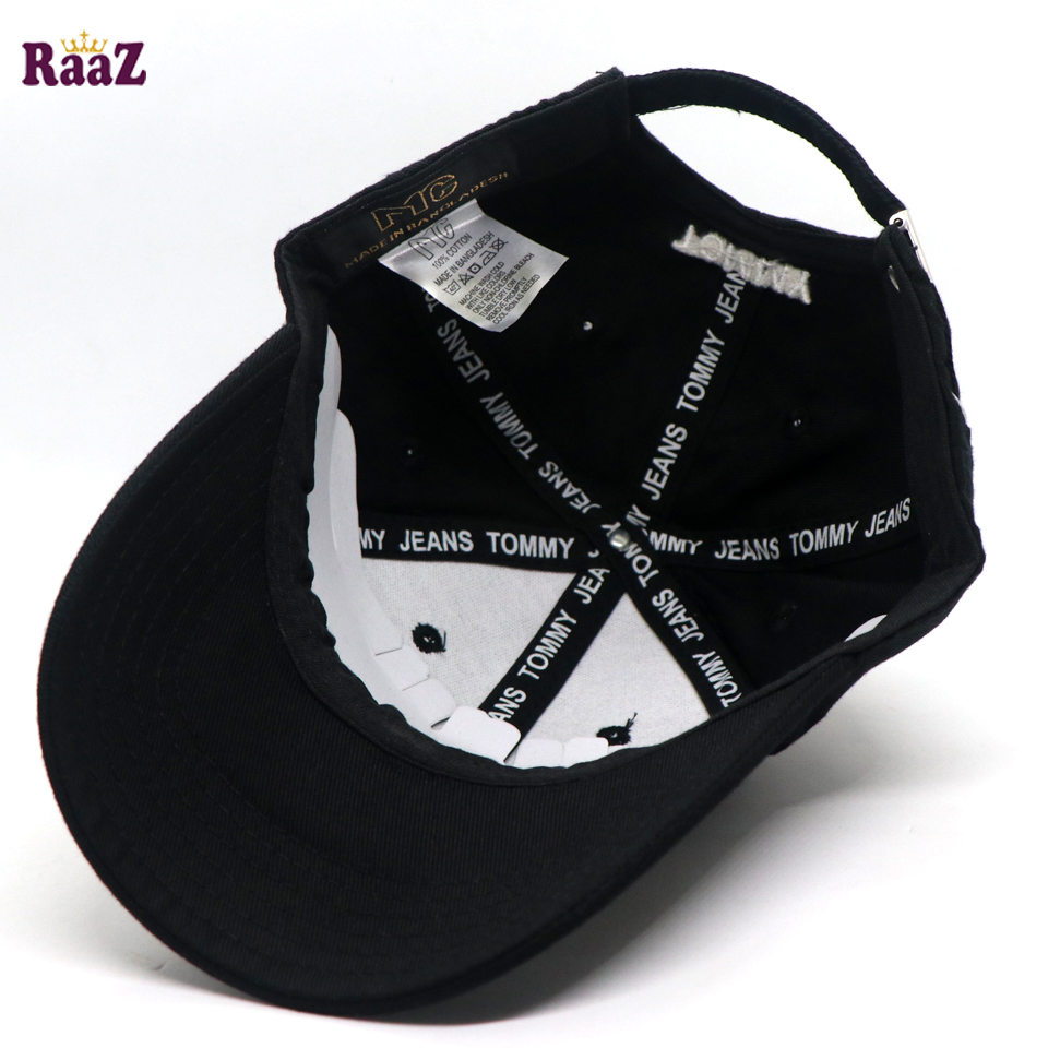 Picture of BLACK 100% EXPORT GOOD QUALITY TOMMY JEANS CAP