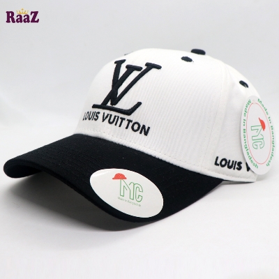 Picture of Multi Embroidery logo Cotton Curved Visor Cap For Men