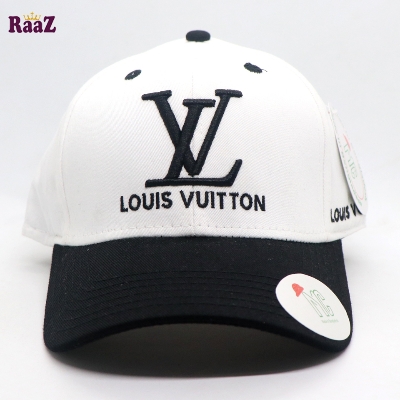 Picture of Multi Embroidery logo Cotton Curved Visor Cap For Men