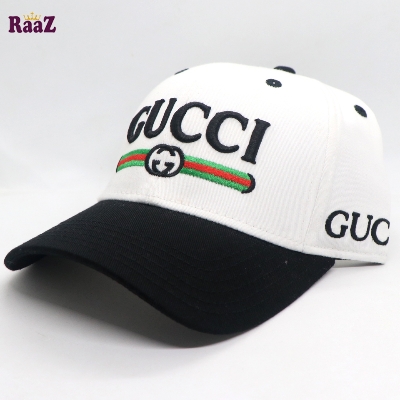 Picture of Multi Embroidery logo Cotton Curved Visor Cap For Men