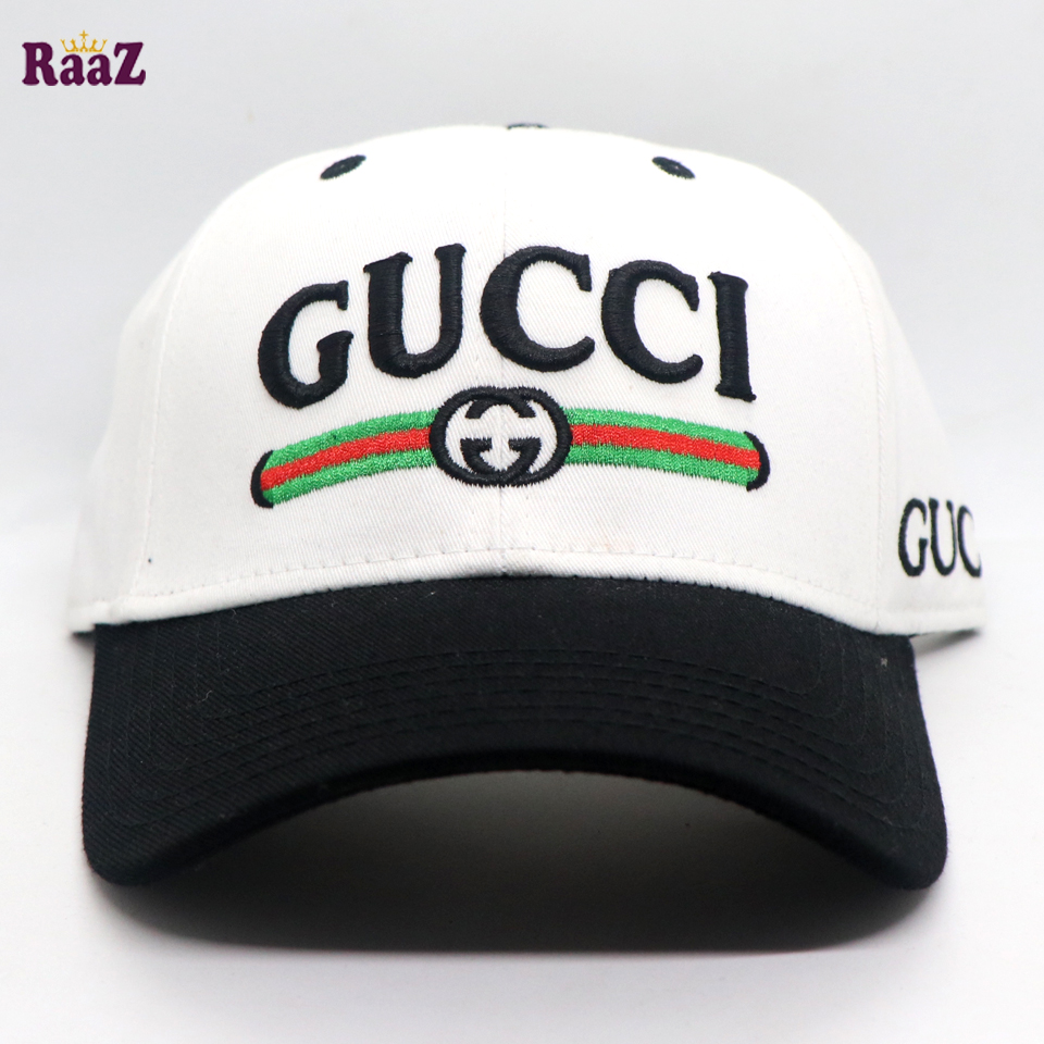 Picture of Multi Embroidery logo Cotton Curved Visor Cap For Men