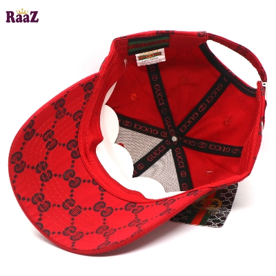 Picture of Maroon Embroidery logo Cotton Curved Visor Cap