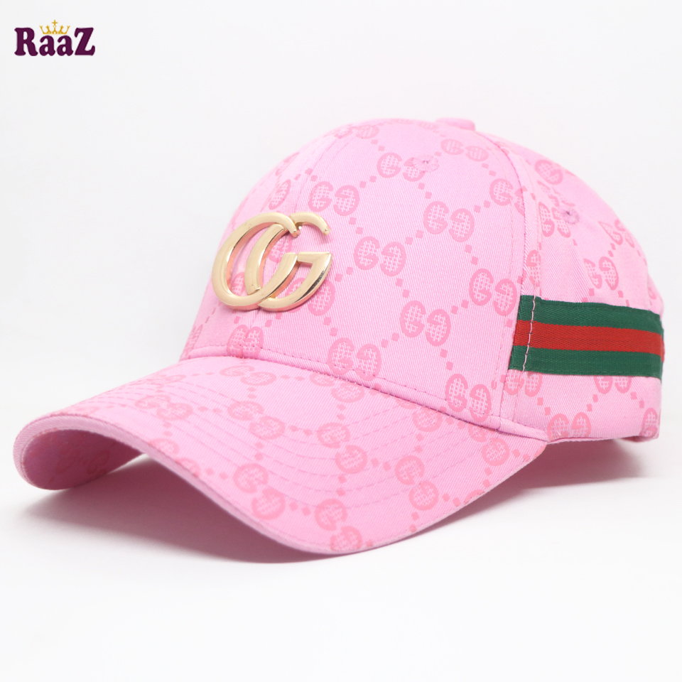 Picture of Pink GG Logo Fashion Cap For Men