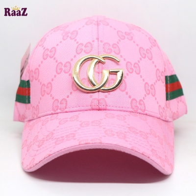Picture of Pink GG Logo Fashion Cap For Men