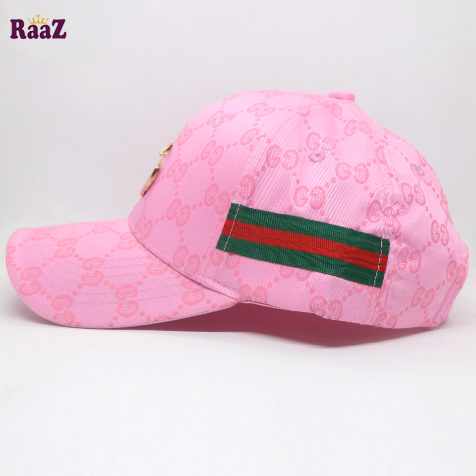 Picture of Pink GG Logo Fashion Cap For Men
