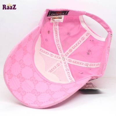 Picture of Pink GG Logo Fashion Cap For Men