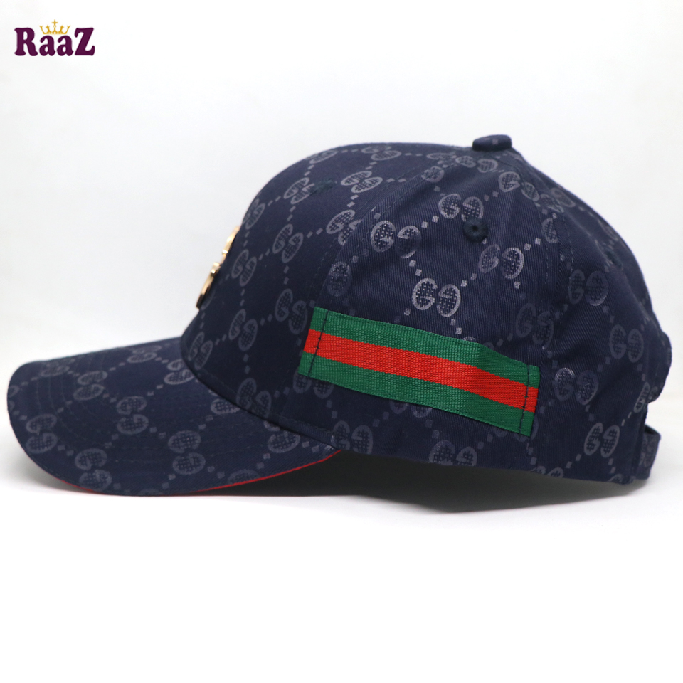 Picture of Navy Blue GG Logo Fashion Cap For Men