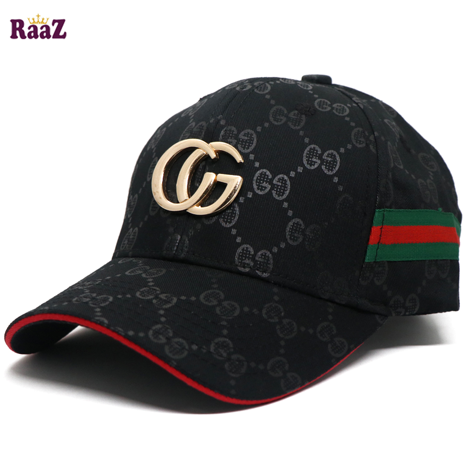 Picture of Black GG Logo Fashion Cap For Men
