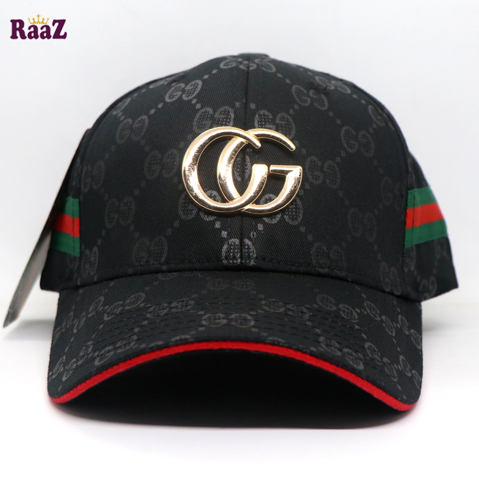 Picture of Black GG Logo Fashion Cap For Men