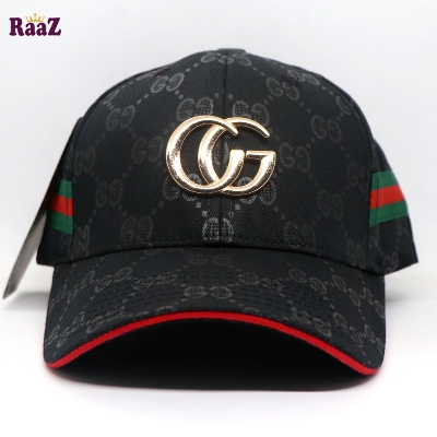 Picture of Black GG Logo Fashion Cap For Men