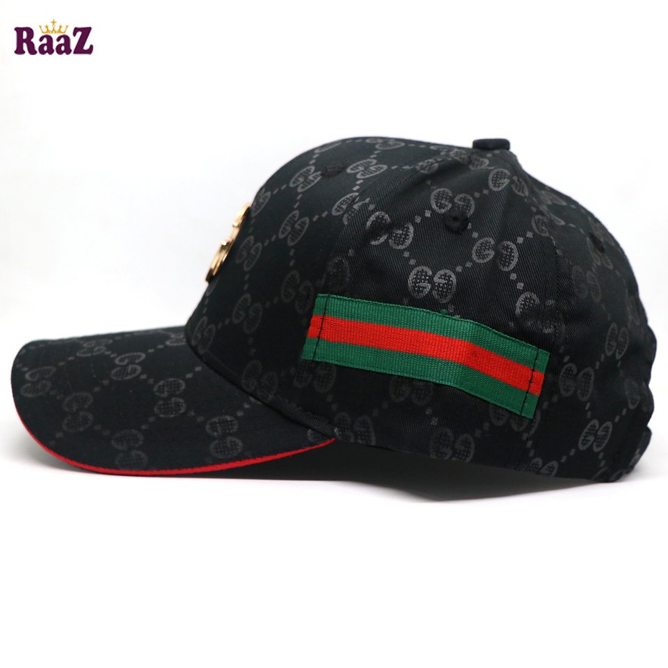 Picture of Black GG Logo Fashion Cap For Men