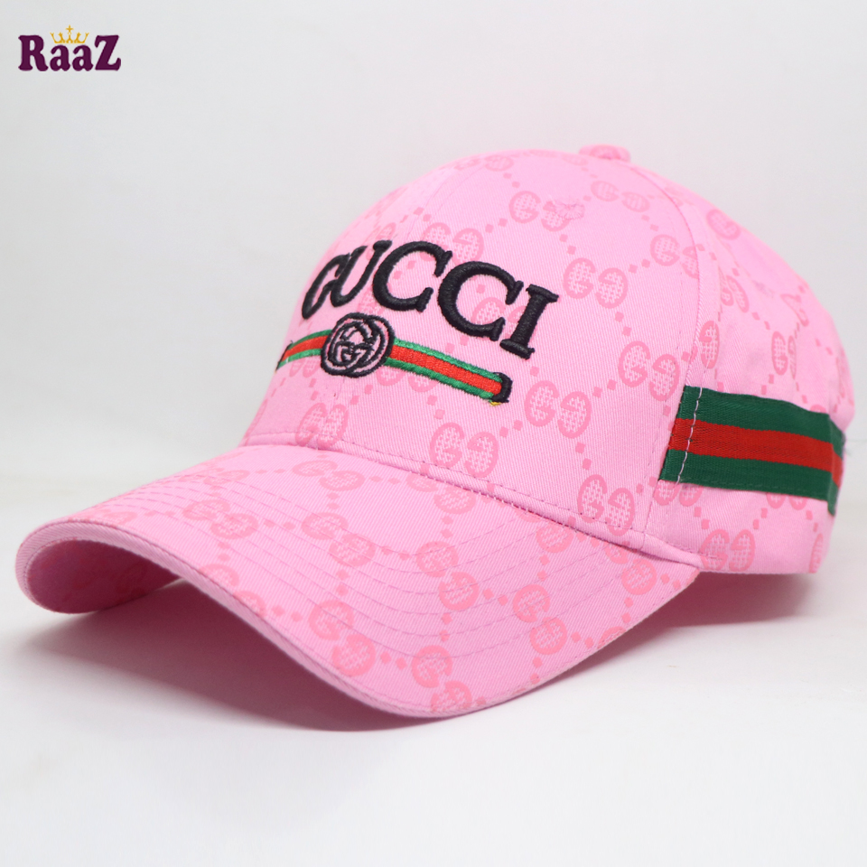 Picture of Pink GG Logo Fashion Cap