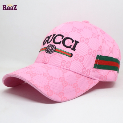 Picture of Pink GG Logo Fashion Cap