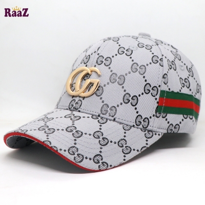 Picture of Silver GG Logo Fashion Cap For Men