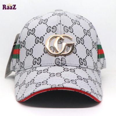 Picture of Silver GG Logo Fashion Cap For Men