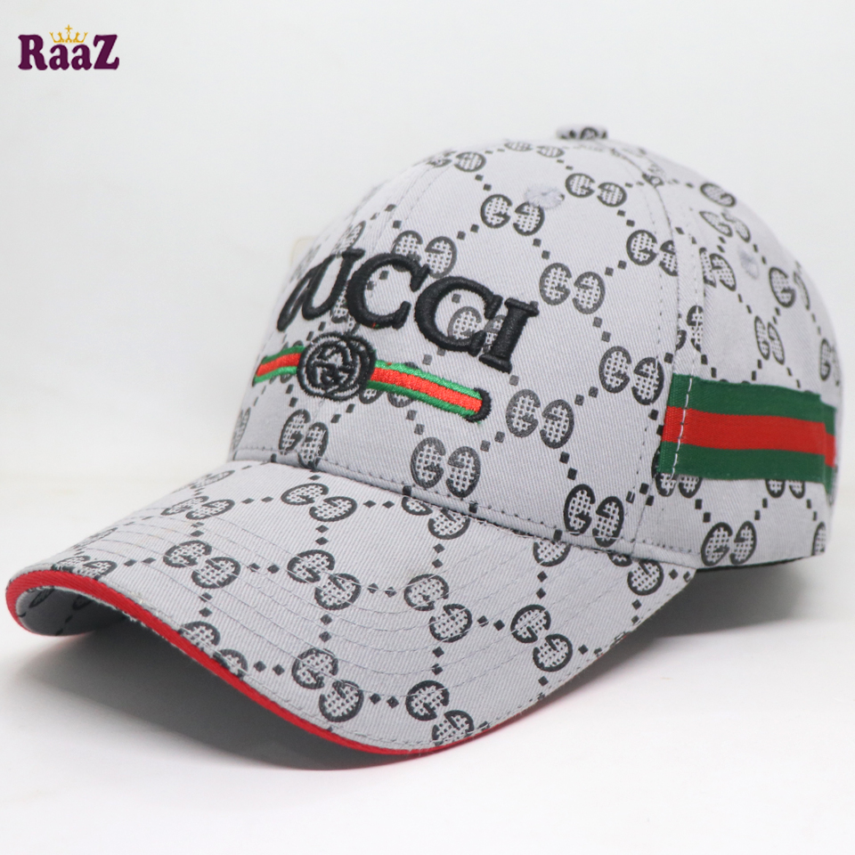 Picture of Silver GG Logo Fashion Cap For Men