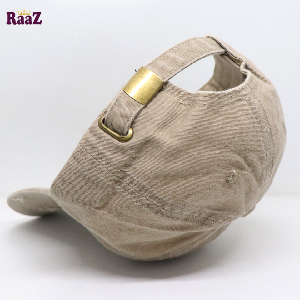 Picture of Off White Distressed Rip Washed Adjustable Baseball Cap