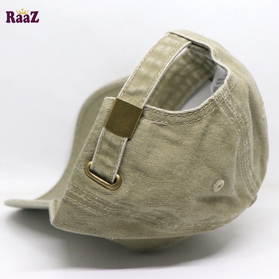 Picture of Soft Green Premium Wash Fabric Comfortable Cap