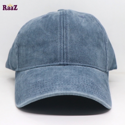 Picture of Navy Blue Premium Wash Fabric Comfortable Cap