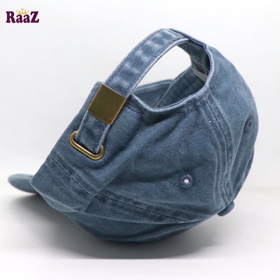 Picture of Navy Blue Premium Wash Fabric Comfortable Cap