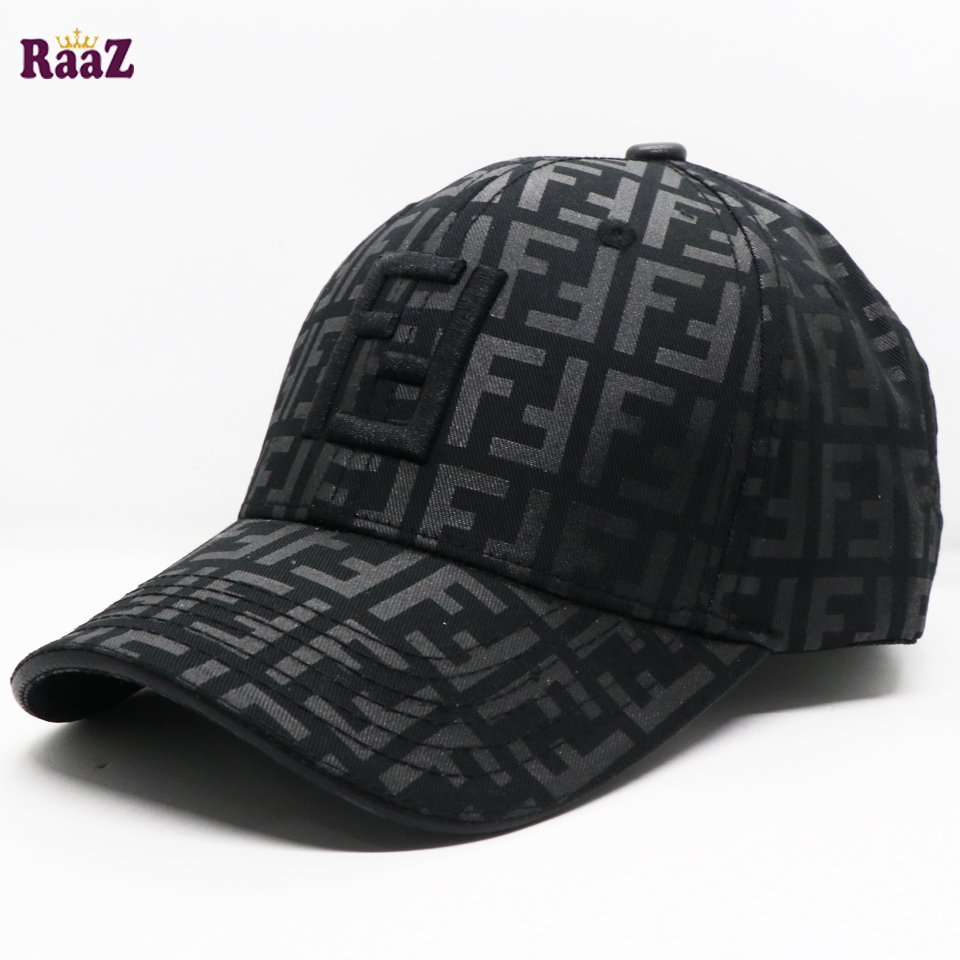 Picture of Black FF Printed Fabric Premium Cap