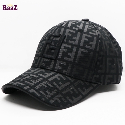 Picture of Black FF Printed Fabric Premium Cap