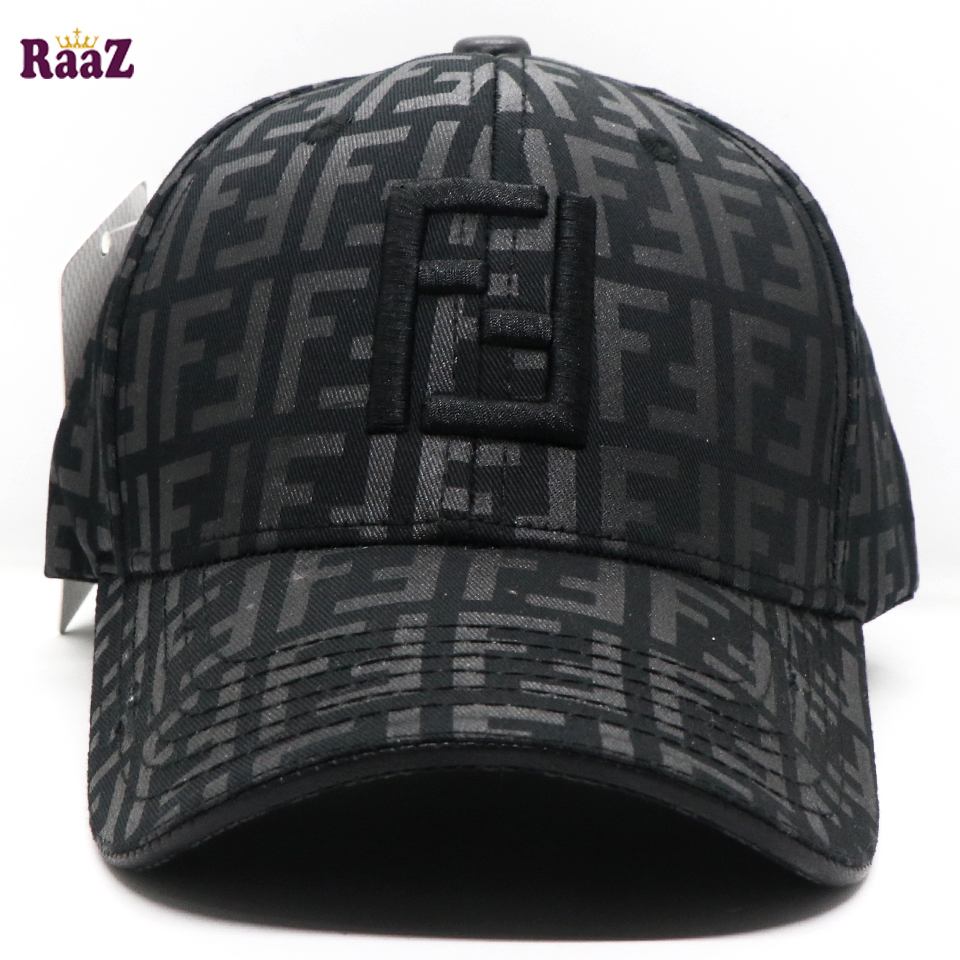 Picture of Black FF Printed Fabric Premium Cap