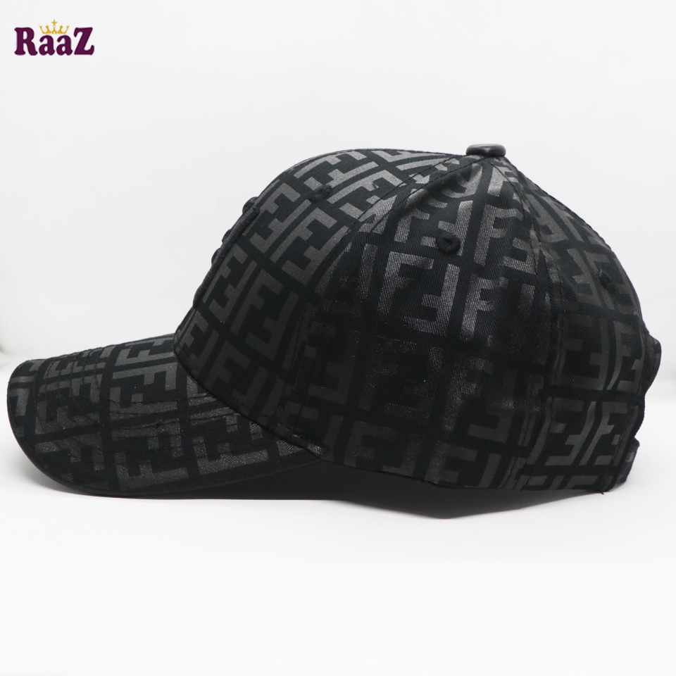 Picture of Black FF Printed Fabric Premium Cap