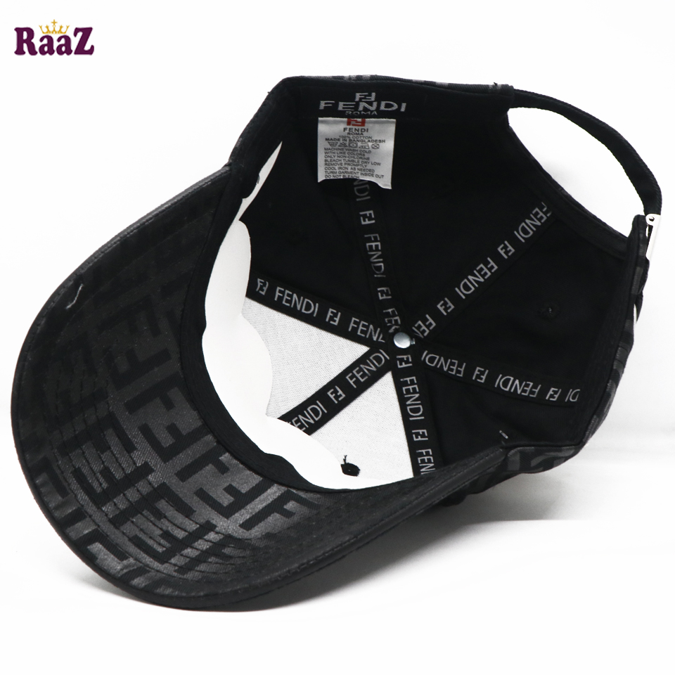 Picture of Black FF Printed Fabric Premium Cap