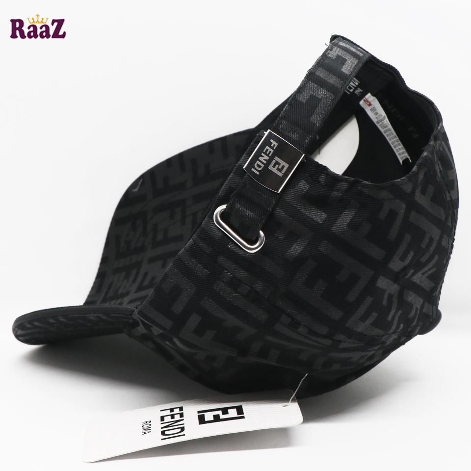 Picture of Black FF Printed Fabric Premium Cap