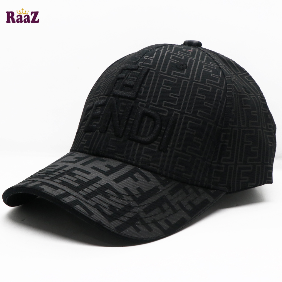 Picture of Black FF Printed Fabric Premium Cap