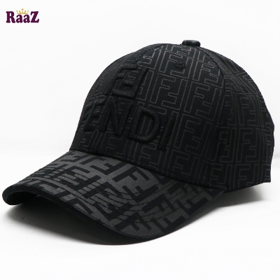 Picture of Black FF Printed Fabric Premium Cap