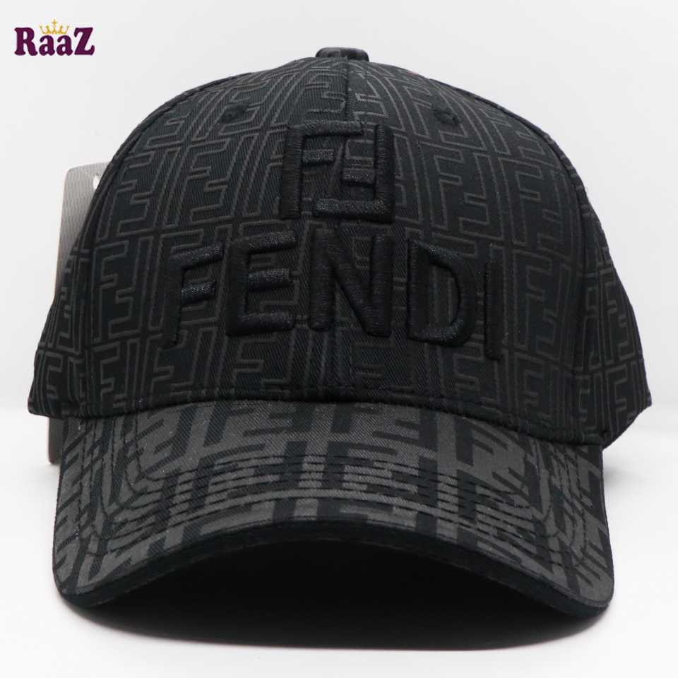 Picture of Black FF Printed Fabric Premium Cap
