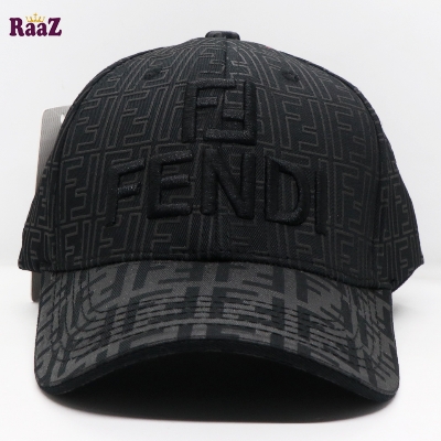 Picture of Black FF Printed Fabric Premium Cap
