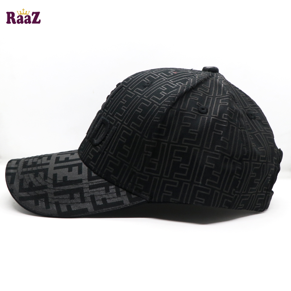 Picture of Black FF Printed Fabric Premium Cap