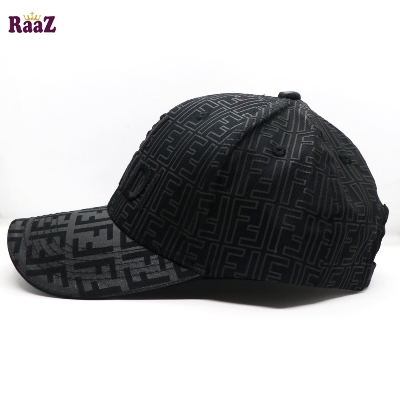 Picture of Black FF Printed Fabric Premium Cap