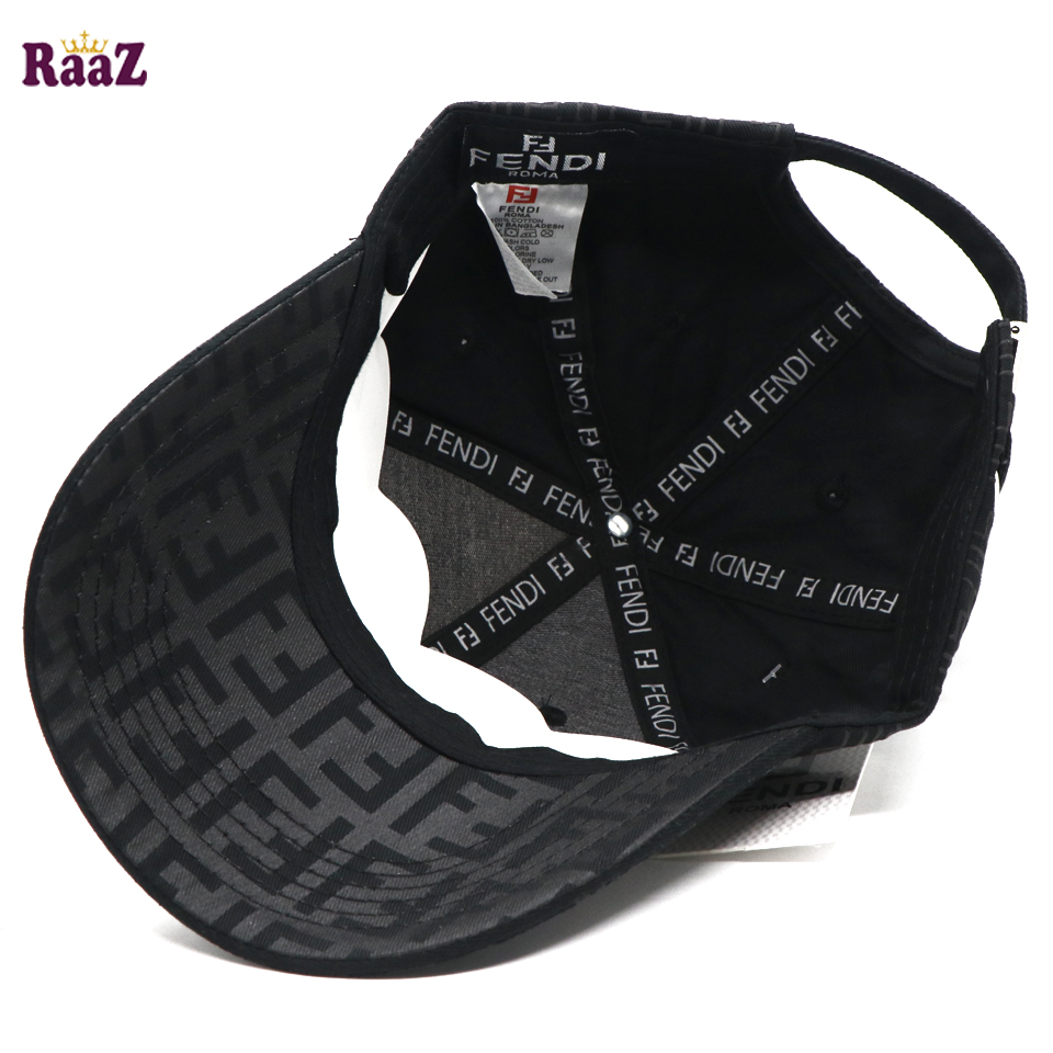 Picture of Black FF Printed Fabric Premium Cap