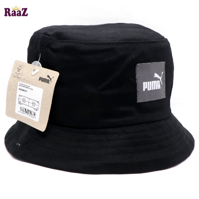 Picture of Puma Black Retro Wide Brim Unisex Bucket Hat