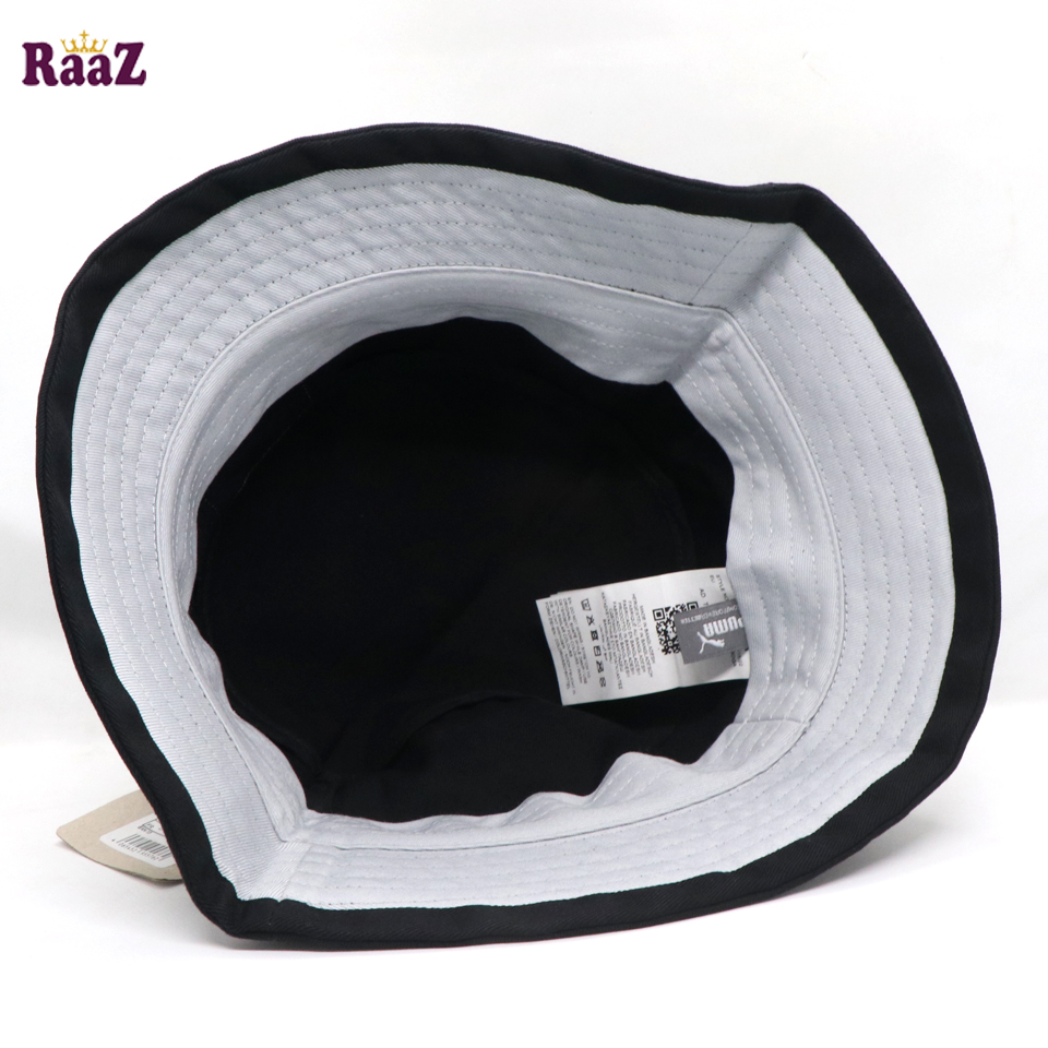 Picture of Puma Black Retro Wide Brim Unisex Bucket Hat