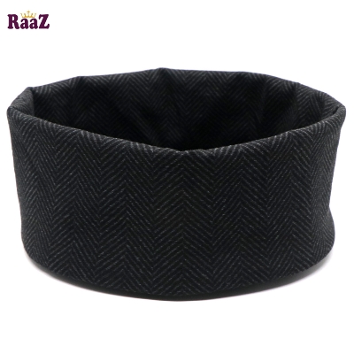 Picture of Black Mix White High GSM Full Elastic Ramadan Prayer Tupi