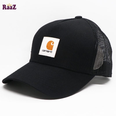Picture of Carhartt Black half Net Mesh Air Brand Logo Baseball Cap