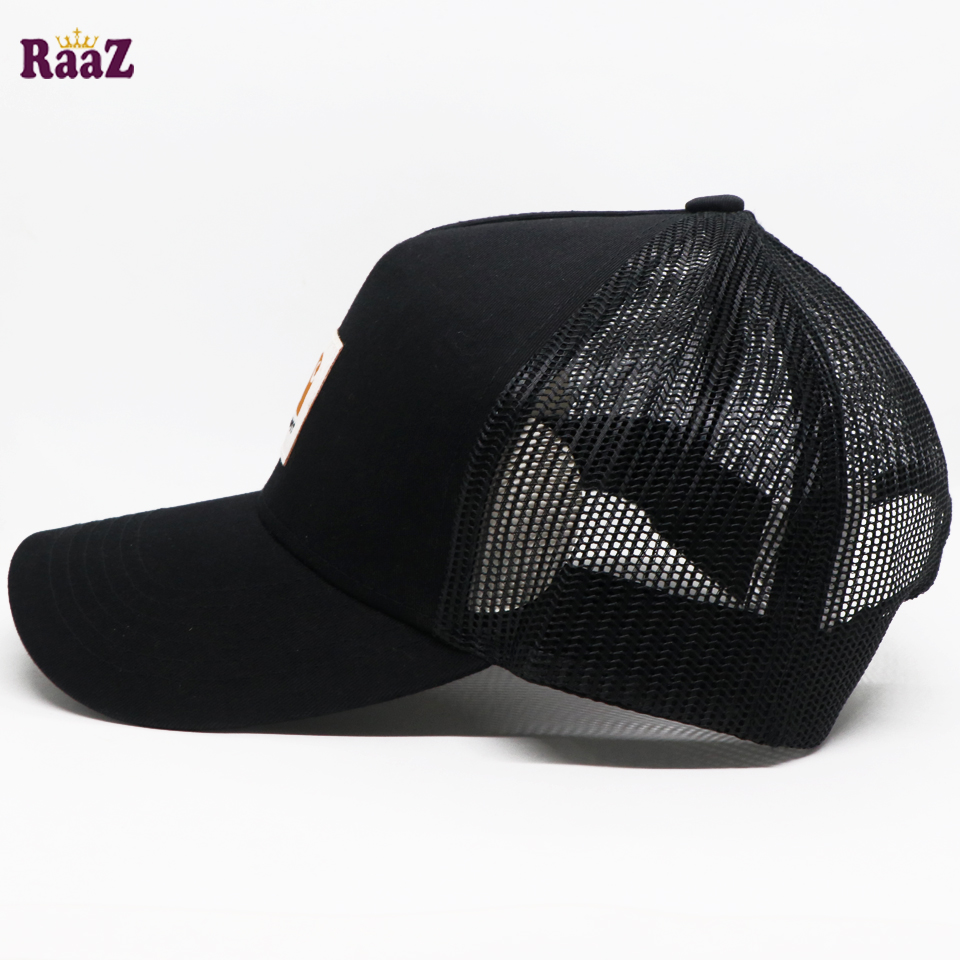 Picture of Carhartt Black half Net Mesh Air Brand Logo Baseball Cap