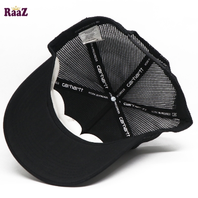 Picture of Carhartt Black half Net Mesh Air Brand Logo Baseball Cap