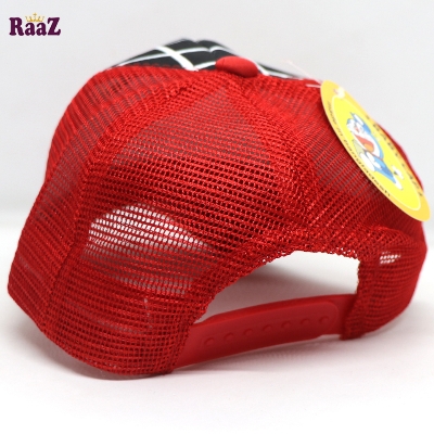 Picture of Spiderman Black Red Foam Net Baseball Kids Cap