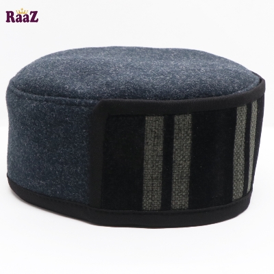 Picture of Mix Blue Black Stripe Salman Shah Tupi