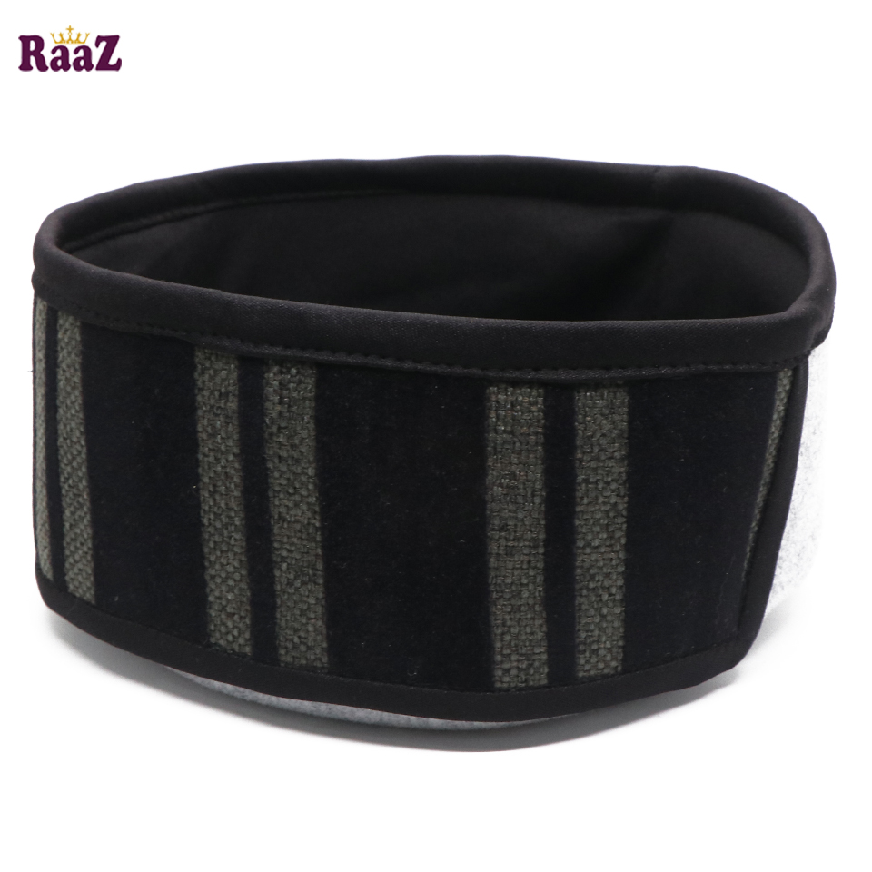 Picture of Silver Black Stripe Fashion Salman Shah Tupi (Free Size)