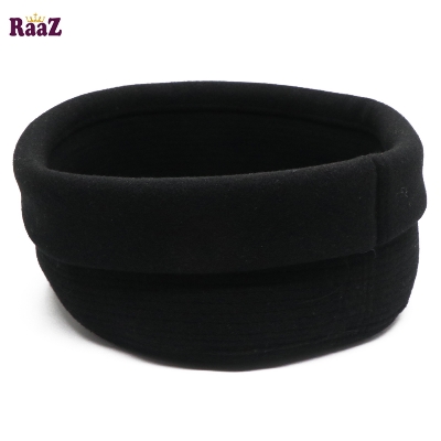 Picture of Black New Design Wool Afghani Star Pakol Cap For Men - Cap