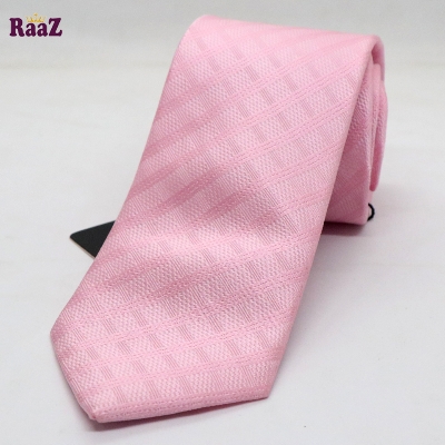 Picture of Pink Square Stripe Necktie For Men