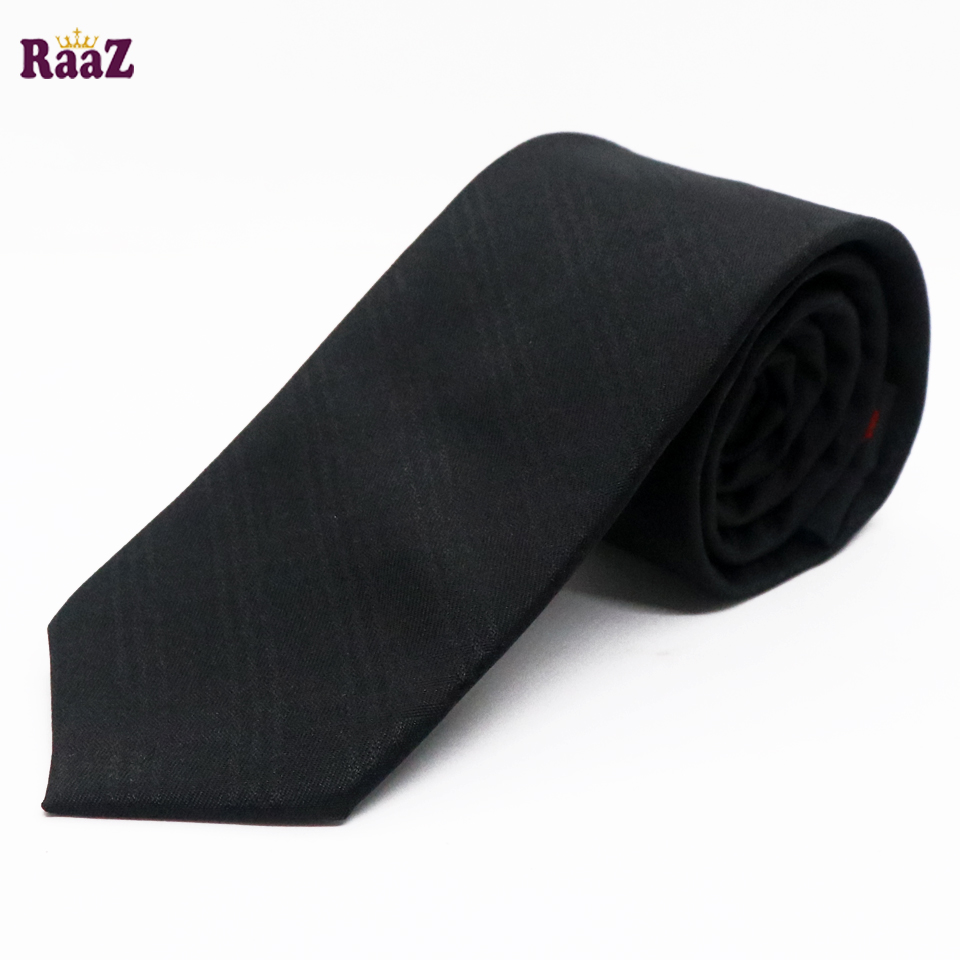 Picture of Premium Black Stripe Necktie For Men