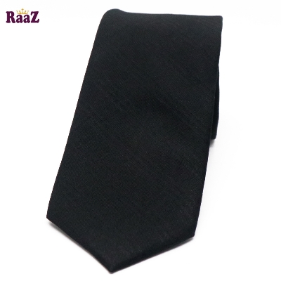 Picture of Premium Black Stripe Necktie For Men